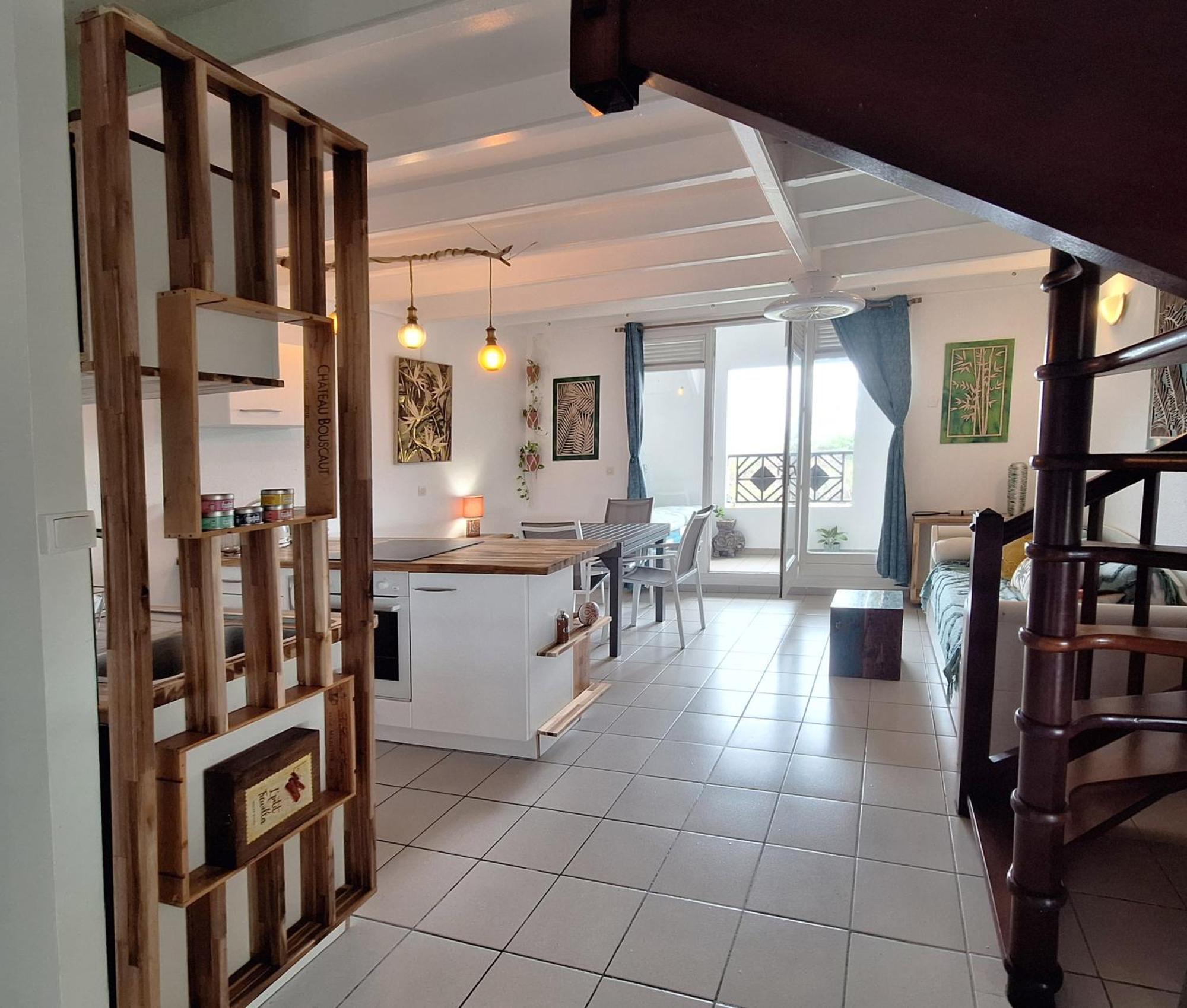 Apartament Chez Madeline Le Gosier  Zewnętrze zdjęcie